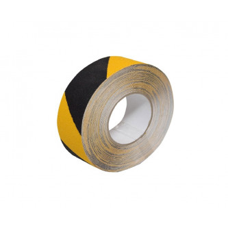 cinta adhesiva antideslizante amarilla negra 50 mm x 183 m