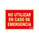 No utilizar en caso de Emergencia