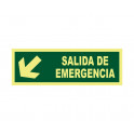 SALIDA DE EMERGENCIA DESCENDENTE IZQUIERDA