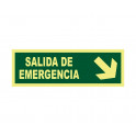 SALIDA DE EMERGENCIA DESCENDENTE DERECHA