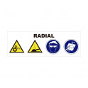 cartel para radial
