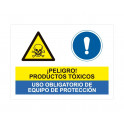 productos toxicos uso obligatorio de equipo de proteccion