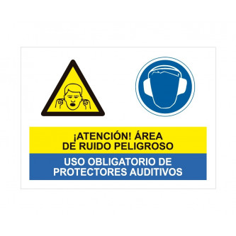 area de ruido peligroso uso obligatorio de protectores auditivos