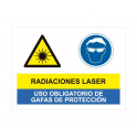 radiaciones laser uso obligatorio de gafas de proteccion