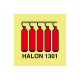 bateria de halon 1301