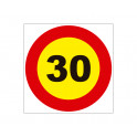 velocidad limitada a 30