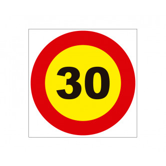 velocidad limitada a 30
