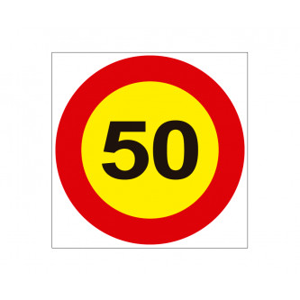 velocidad limitada a 50