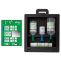 Plum iBox 3 con botella lavaojos 1000ml DUO, botella lavaojos 500ml, spray lavaojos 200ml y botella pH Neutral 200m