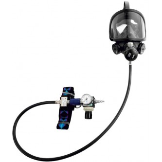 Mascara de  respiración Panoramasque con regulador MC95
