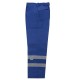 pantalón multibolsillos azulina con bandas reflectantes velilla