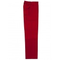 pantalón multibolsillo rojo velilla