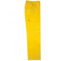 pantalón multibolsillo amarillo velilla