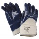 guantes bluesafe con revestimiento de nitrilo 3 4 puño seguridad