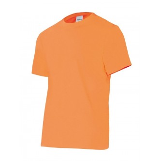 camiseta manga corta naranja velilla