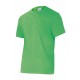 camiseta manga corta verde lima velilla