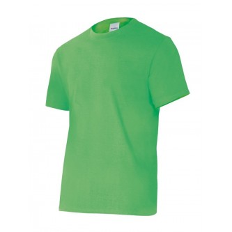 camiseta manga corta verde lima velilla
