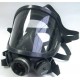mascara integral panoramamasque elastómero negro con visor de metacritalto