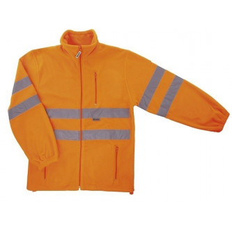 chaqueta polar alta visibilidad naranja velilla