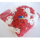 cadena plástica blanca roja 25 m
